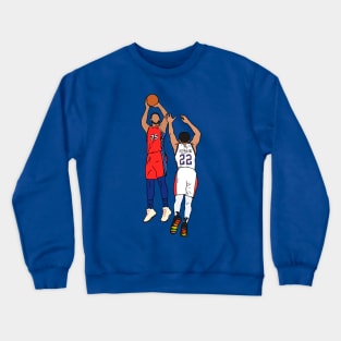 Ben Simmons Makes His First Three Crewneck Sweatshirt